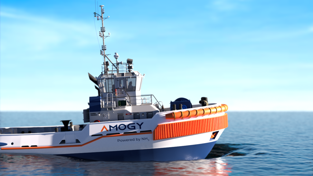 Amogy tugboat